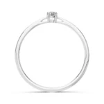 Каблучка Солітер 0.10ct — фото 2