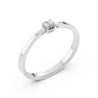 Каблучка Солітер 0.20ct