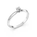 Каблучка Солітер (4) 0.10ct