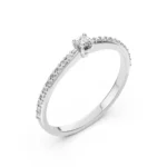 Каблучка Солітер Вічність 0.26ct