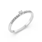 Каблучка Солітер Вічність 0.17ct