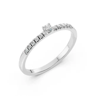 Каблучка Солітер Вічність 0.17ct