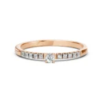 Каблучка Солітер Вічність 0.17ct — фото 9