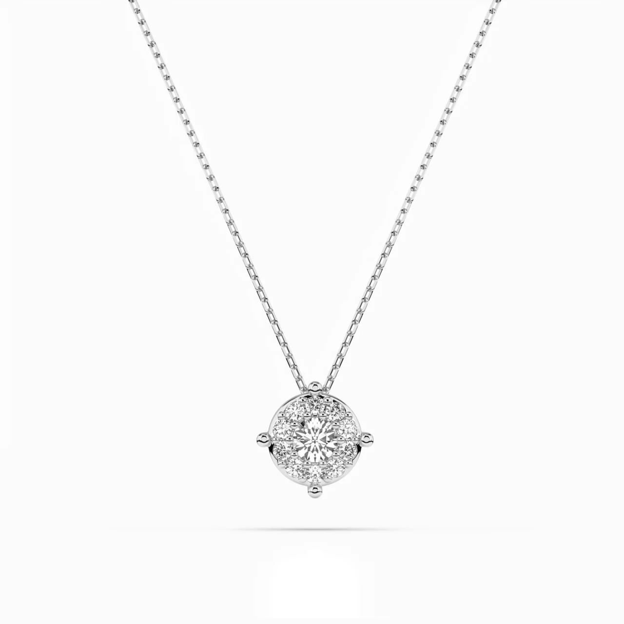 Кольє Солітер Вічність 0.11ct