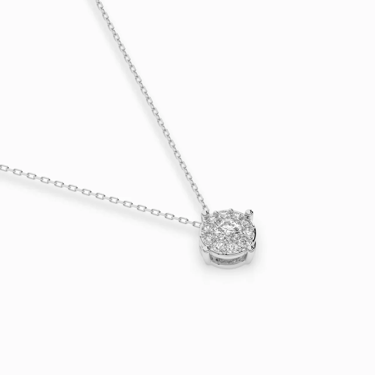 Кольє Солітер Вічність 0.11ct — фото 3