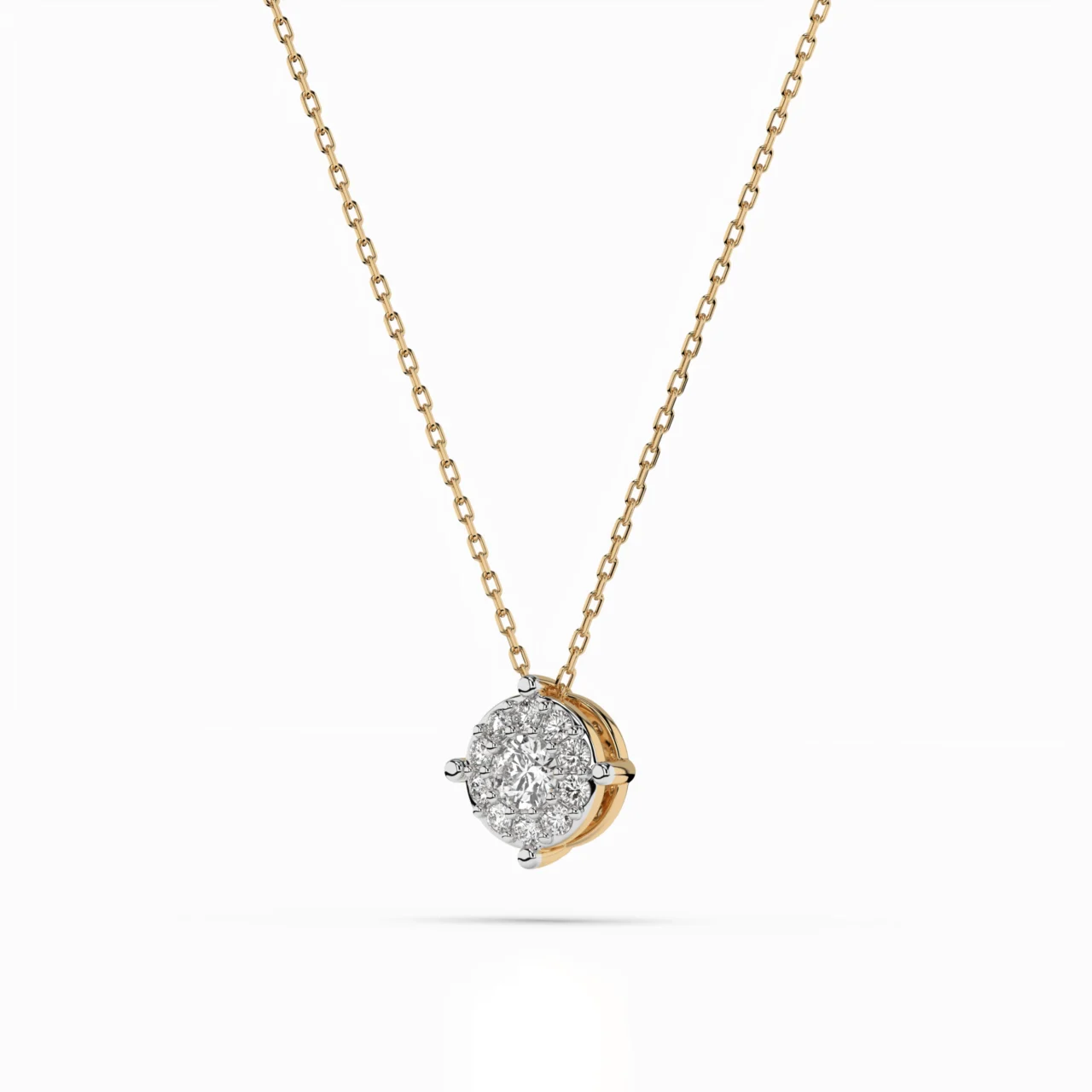 Кольє Солітер Вічність 0.11ct — фото 5