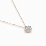 Кольє Солітер Вічність 0.11ct — фото 9