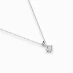 Кольє Солітер 0.10ct — фото 3