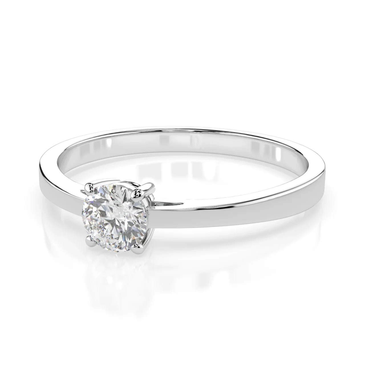 Каблучка Солітер 0.25ct — фото 3