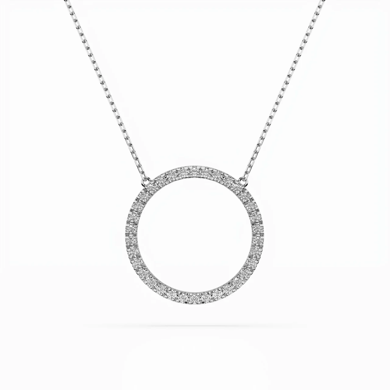 Кольє Мінімалізм 0.2 ct 1 Кольє Мінімалізм 0.2 ct