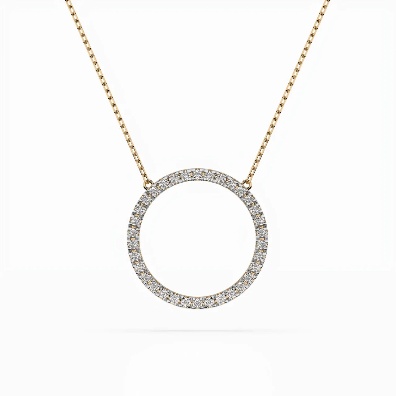 Кольє Мінімалізм 0.2 ct 4 Кольє Мінімалізм 0.2 ct — фото 4