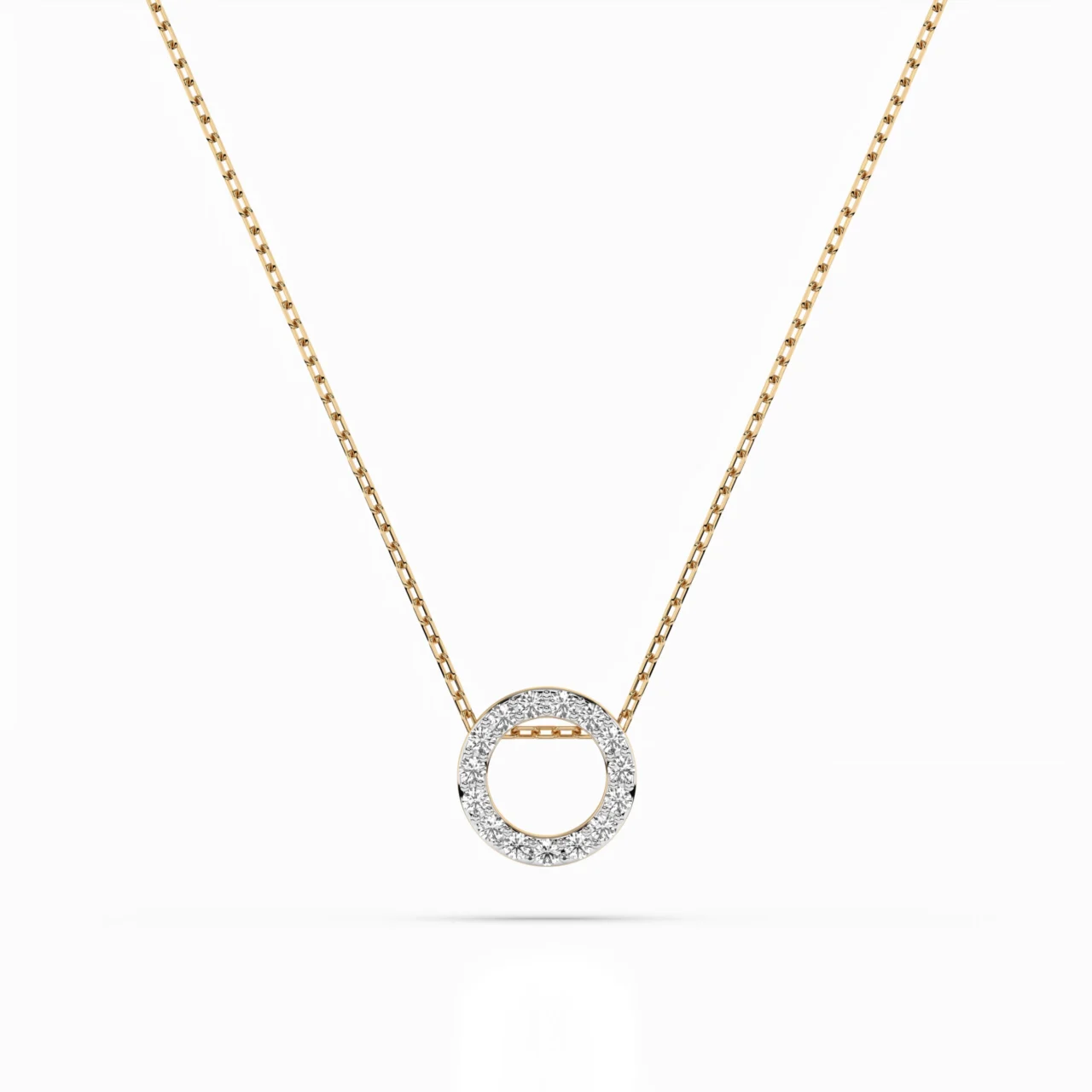 Кольє Мінімалізм 0.09 ct 4 Кольє Мінімалізм 0.09 ct — фото 4