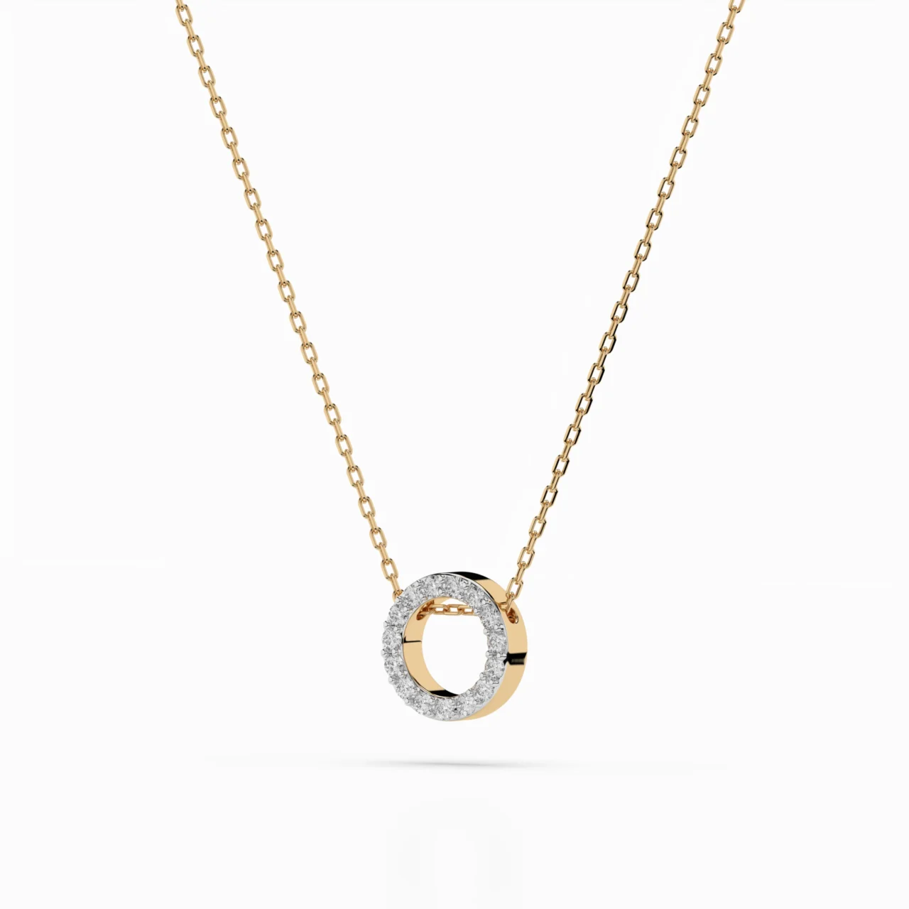 Кольє Мінімалізм 0.09 ct 5 Кольє Мінімалізм 0.09 ct — фото 5