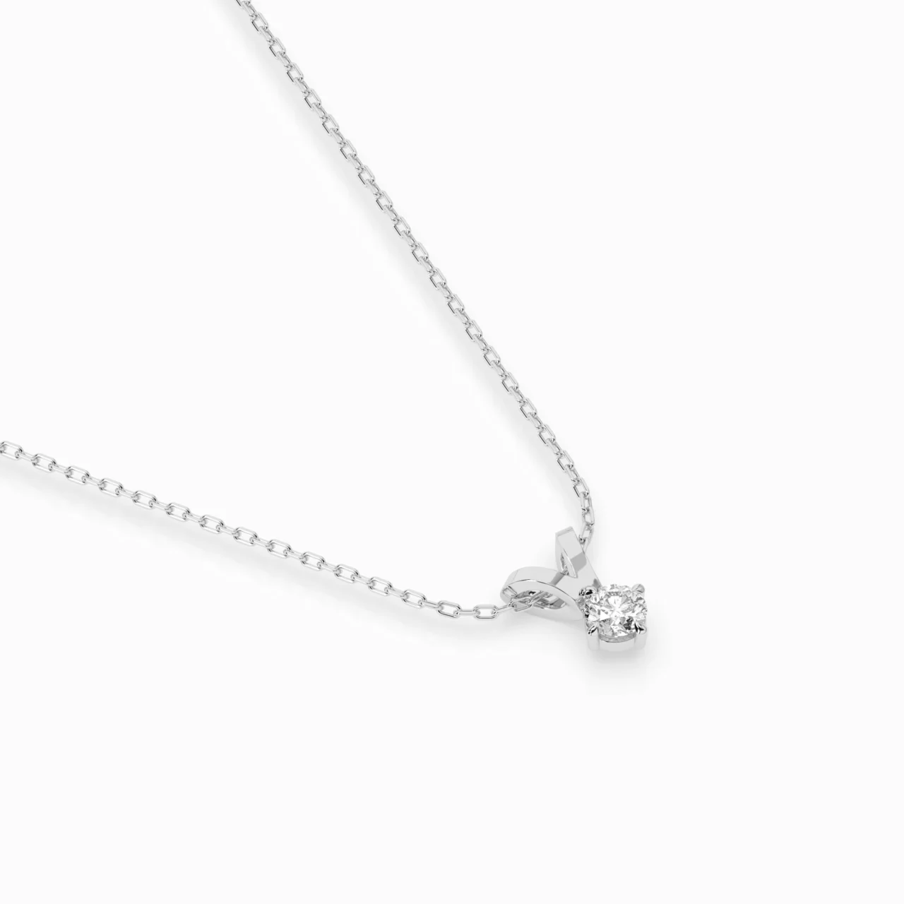 Кольє Солітер 0.20ct — фото 3