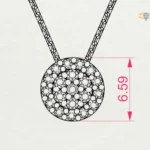 Кольє Ілюзія 0.08 ct — фото 10