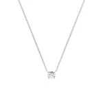 Кольє Солітер 0.10ct — фото 3