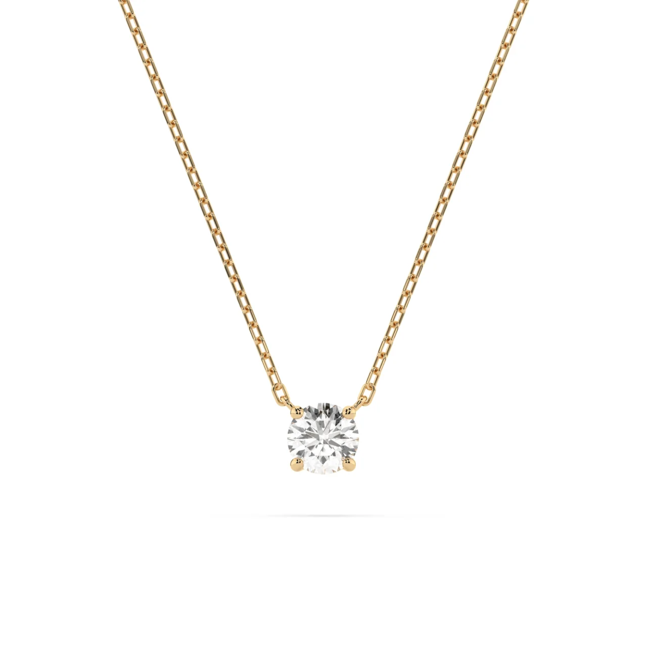 Кольє Солітер 0.10ct — фото 4