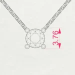 Кольє Солітер 0.10ct — фото 10