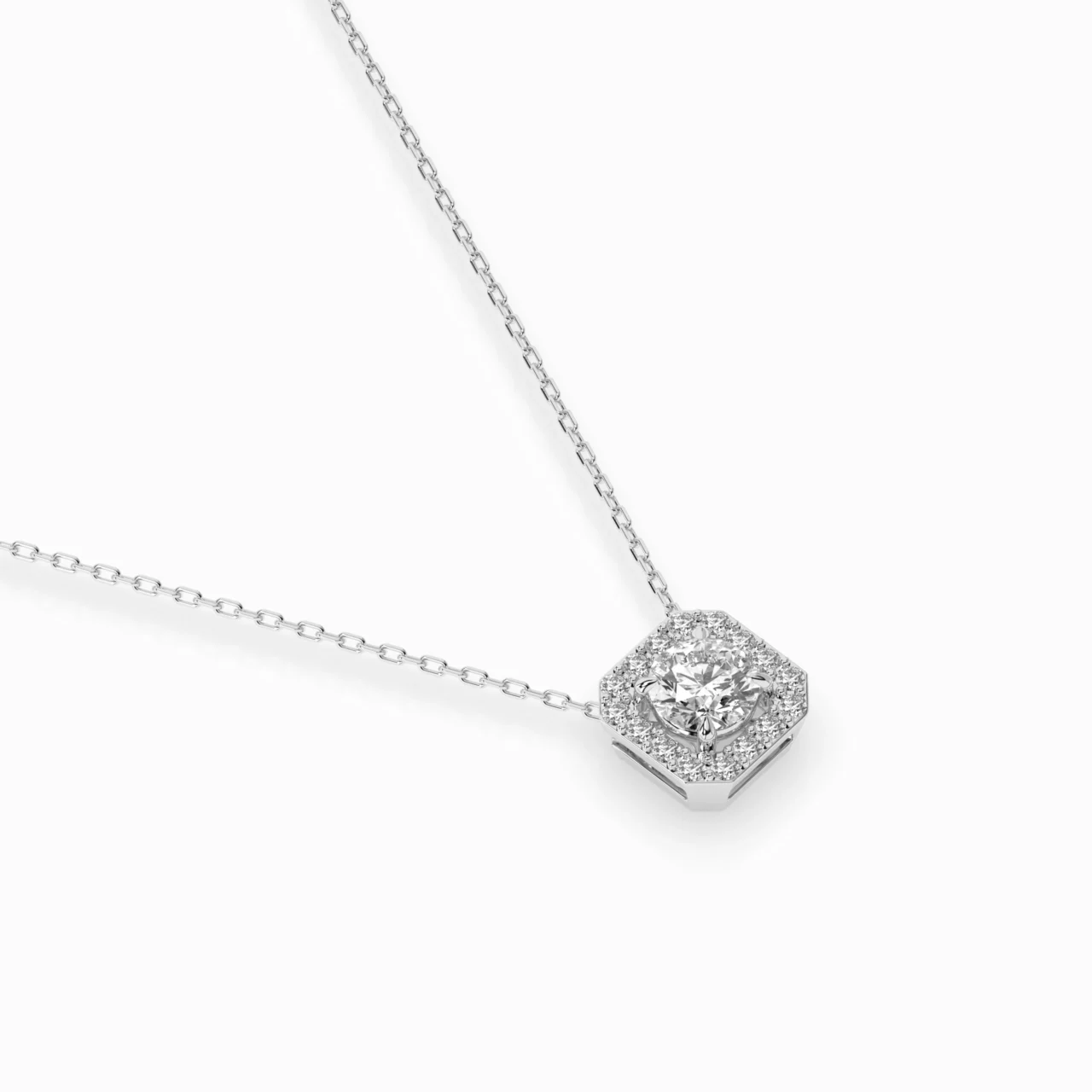 Кольє Солітер Вічність 0.30ct — фото 3