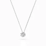 Кольє Солітер 0.15ct — фото 2