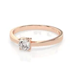 Каблучка Солітер 0.30ct — фото 9