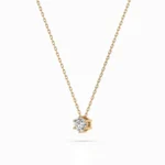 Кольє Солітер 0.15ct — фото 5