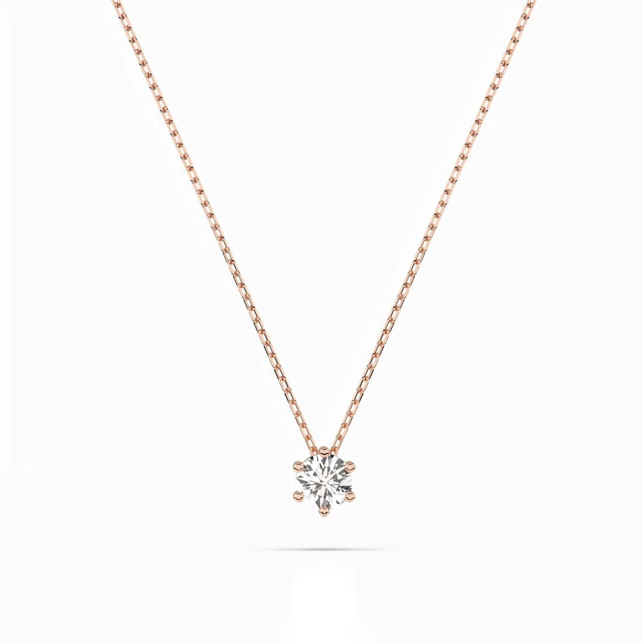 Кольє Солітер 0.15ct — фото 7