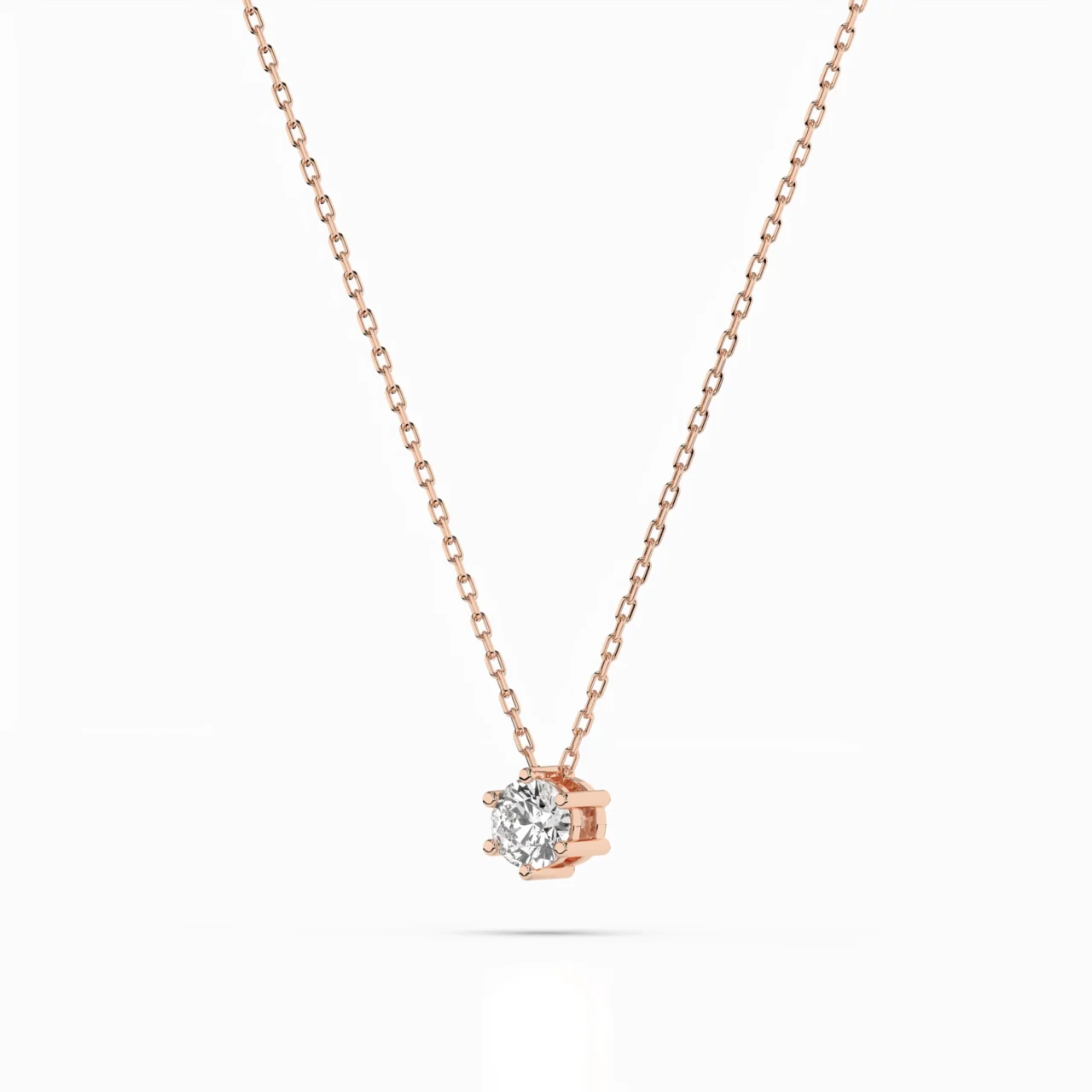 Кольє Солітер 0.15ct — фото 8