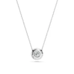 Кольє Солітер 0.15ct — фото 3