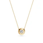 Кольє Солітер 0.15ct — фото 6