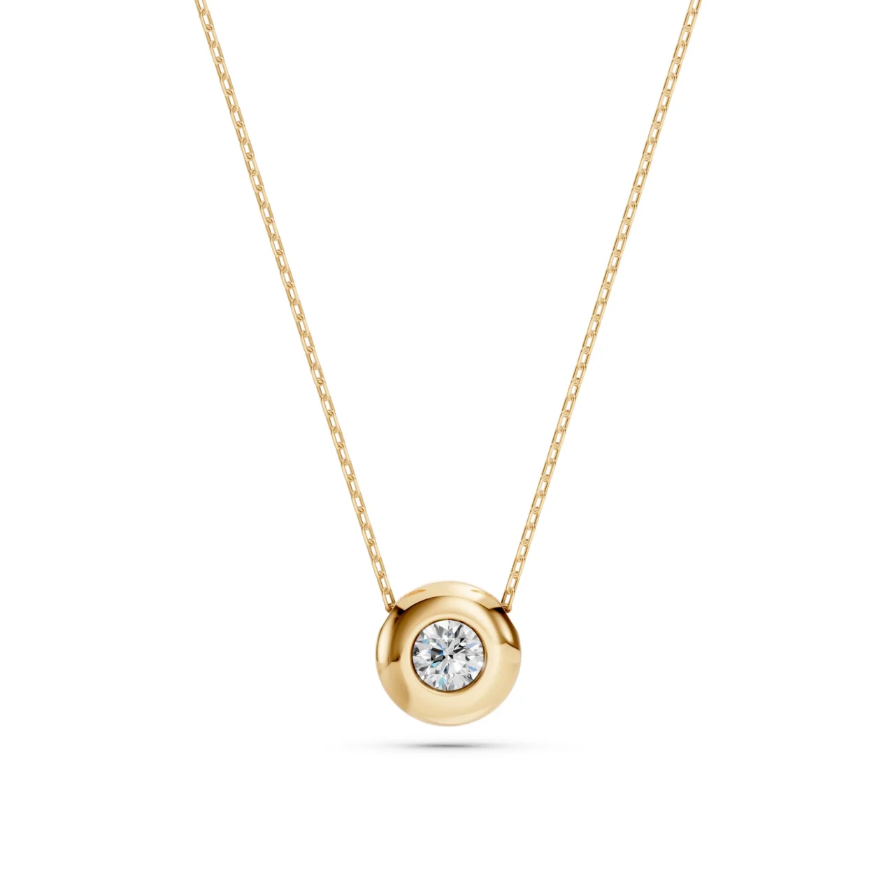 Кольє Солітер 0.15ct — фото 6