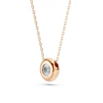 Кольє Солітер 0.15ct — фото 8
