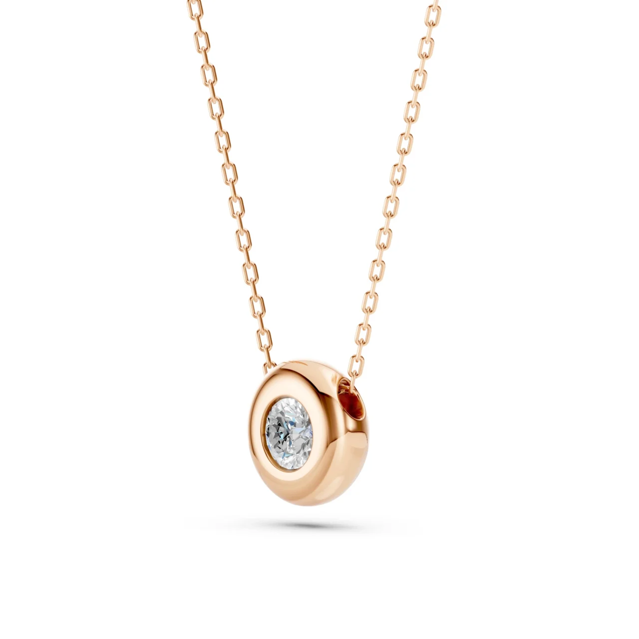 Кольє Солітер 0.15ct — фото 8