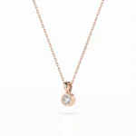 Кольє Солітер 0.10ct — фото 8