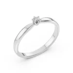Каблучка Солітер (6) 0.10ct