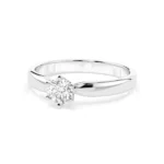 Каблучка Солітер (6) 0.30ct — фото 3