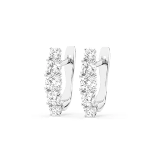 Сережки з діамантами 0.85ct