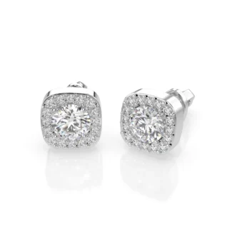 Сережки з діамантами 1.25ct