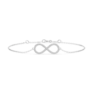 Браслет золотий з діамантами 0.19ct