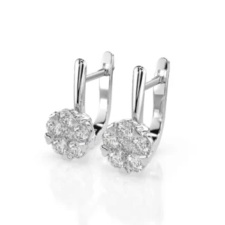 Сережки з діамантами 1.17ct