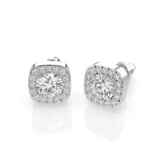 Сережки з діамантами 0.78ct