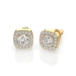 Сережки з діамантами 0.78ct — фото 4