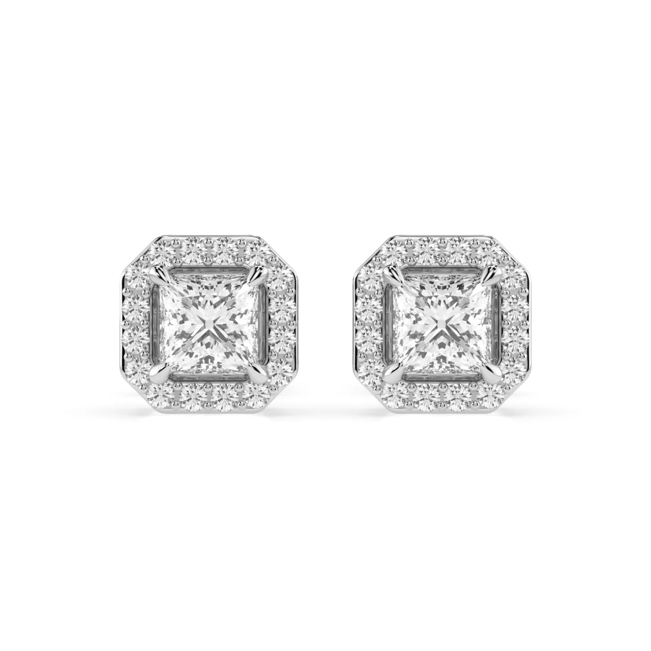 Сережки з діамантами 0.5ct
