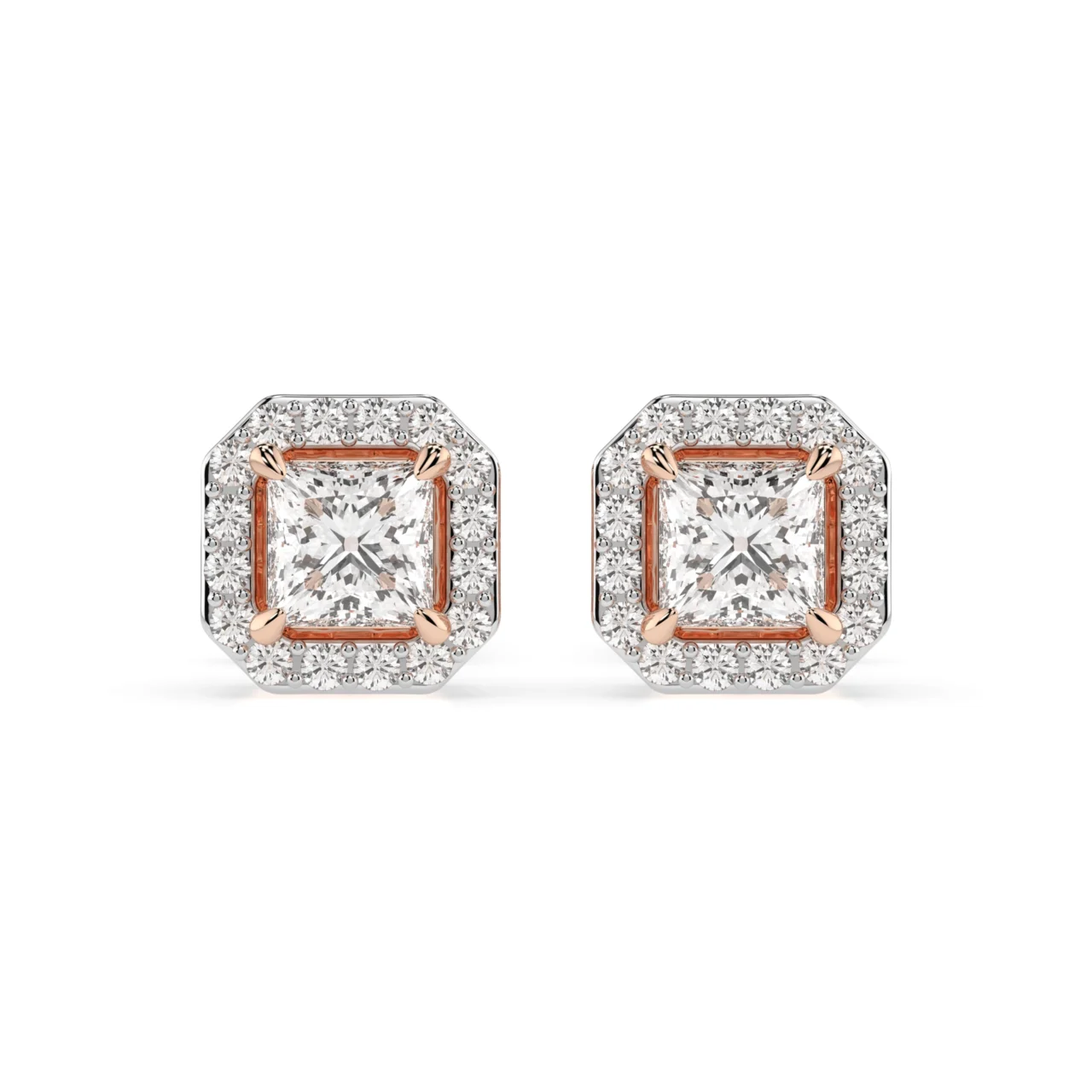 Сережки з діамантами 0.5ct — фото 7