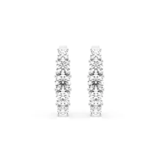 Сережки з діамантами 0.85ct