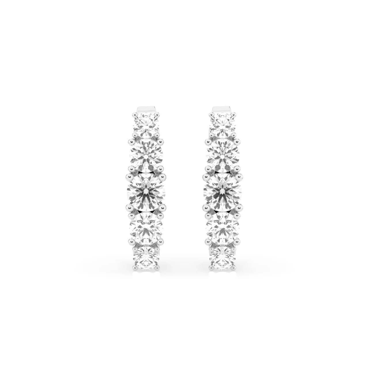 Сережки з діамантами 0.85ct
