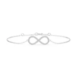 Браслет золотий з діамантами 0.19ct