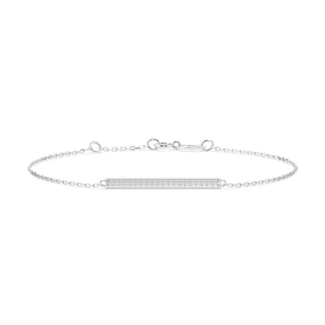 Браслет золотий з діамантами 0.1ct