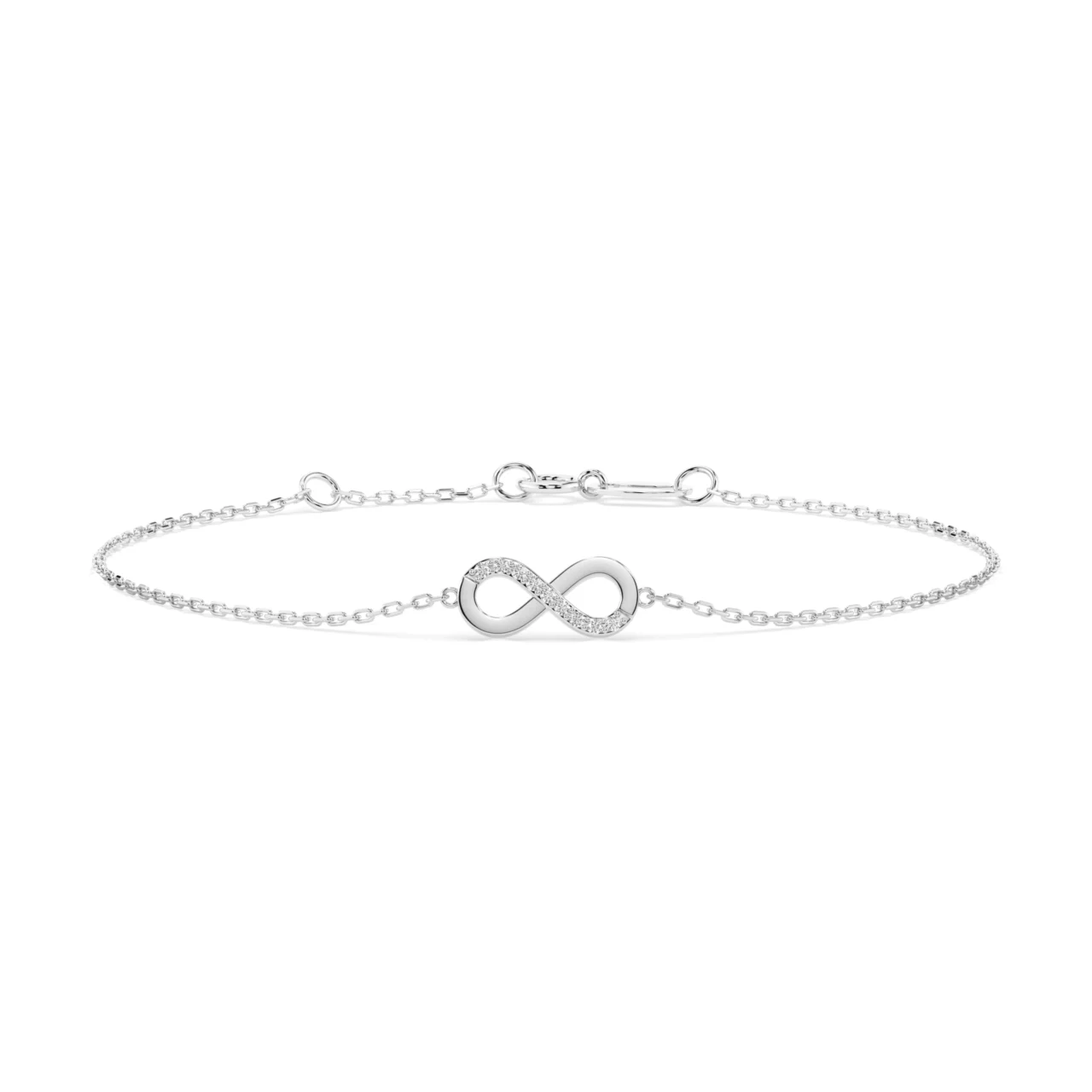 Браслет золотий з діамантами 0.05ct