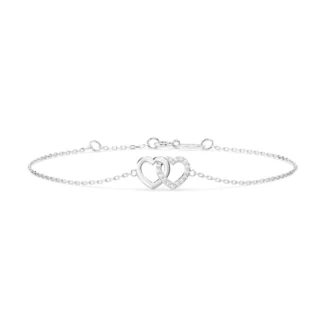 Браслет золотий з діамантами 0.08ct